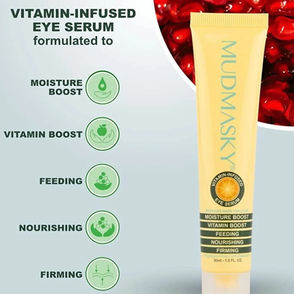 NEW Mudmasky Vitamin-Infused Eye Serum